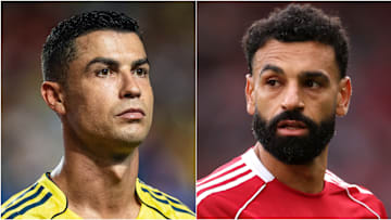 Cristiano Ronaldo (left) and Mohamed Salah headline today’s gossip.