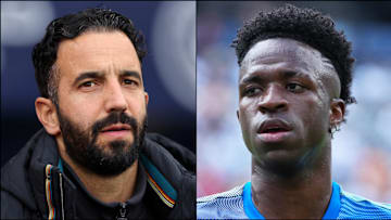 Ruben Amorim (left) and Vinicius Junior headline today’s gossip.