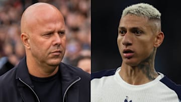 Arne Slot (left) could get another attacking option, while Richarlison (right) contemplates MLS move.