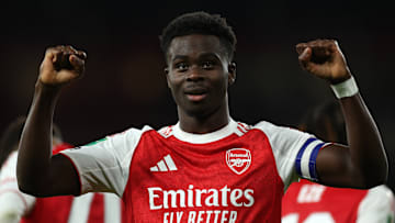 Bukayo Saka came off the bench to score for Arsenal.