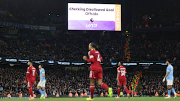 Liverpool suffered VAR controversy against Manchester City.