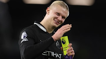 Erling Haaland joined an illustrious list of finishers.