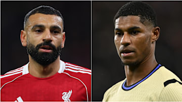 Mohamed Salah (left) and Marcus Rashford headline today’s gossip.