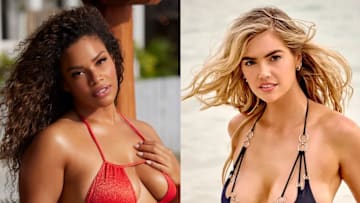 Kamie Crawford and Kate Upton