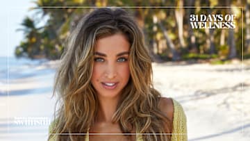 Katie Austin was photographed by James Macari in the Dominican Republic.