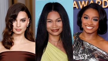 Emily Ratajkowski, Chanel Iman and Simone Biles