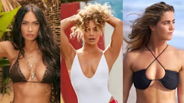 Megan Fox, Jasmine Sanders and Caroline Marks