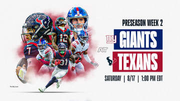 Giants vs Texans Week 2 Preseason