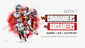 Week 1 Commanders vs Buccaneers