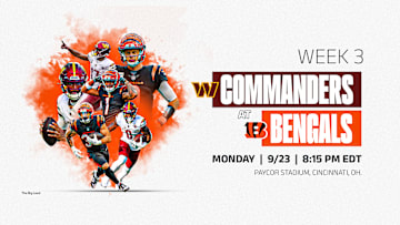 MNF Week 3: Commanders vs. Bengals