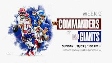 Washington Commanders at New York Giants
