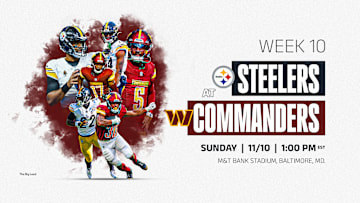 Week 10 Steelers vs Commanders