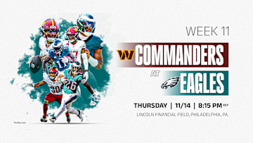 Commanders at Eagles