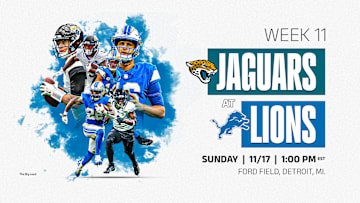 NFL Week 11: Jaguars vs Lions