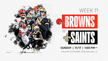 NFL Week 11: Browns vs Saints