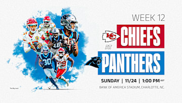 NFL Week 12: Chiefs vs. Panthers
