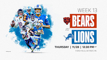 Chicago Bears at Detroit Lions