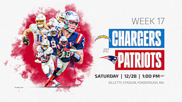 NFL Week 17: Chargers vs Patriots