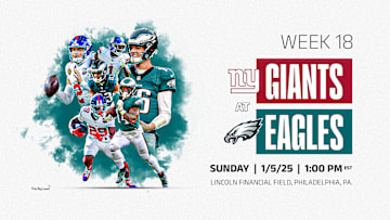 NFL Week 18 Giants vs Eagles