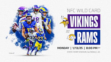 NFC Wild Card Vikings vs Rams NFL Playoffs