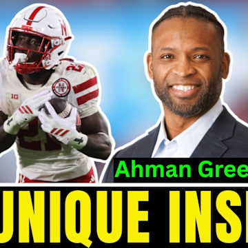 Former Husker Ahman Green was a Doak Walker Award finalist and second-team All-American in 1997.