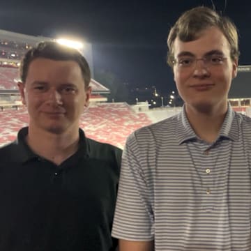 BamaCentral writers in Sanford Stadium