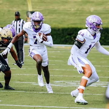 Western Carolina wide receiver Malik Knight (7)