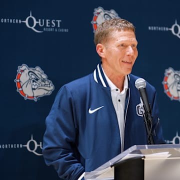 Gonzaga Bulldogs head coach Mark Few.
