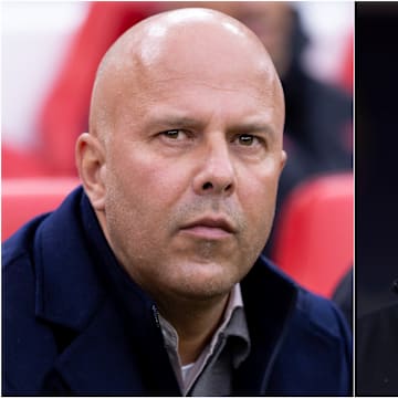 Arne Slot (left) and Hansi Flick headline today’s gossip.