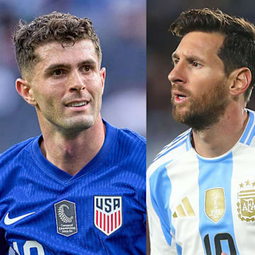 Christian Pulisic (center) and the USMNT could face the world’s best next summer.