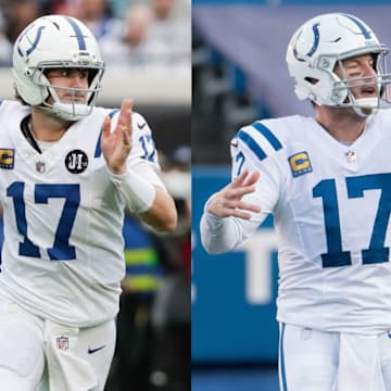 Philip Rivers and Daniel Jones are both wearing No. 17 for the Colts.