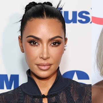 Kim Kardashian and Angel Reese