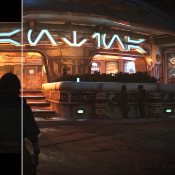 Star Wars Outlaws aspect ratio comparison: 21:9 vs Fill screen (16:9)