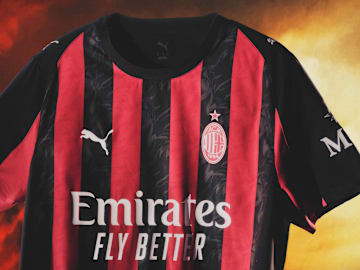 AC Milan's new home kit.