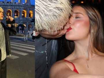 Alejandro Garnacho recently whipped off to Rome with his partner. 