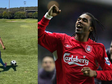 Florent Sinama Pongolle is now a footgolf star.