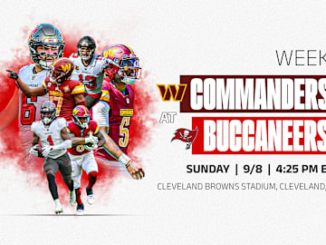 Week 1 Commanders vs Buccaneers