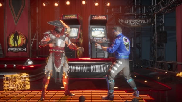 Raiden and Johnny Cage in MK11