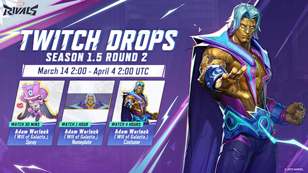 Marvel Rivals Adam Warlock Twitch Drops