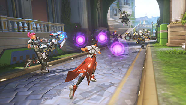 Overwatch team fight