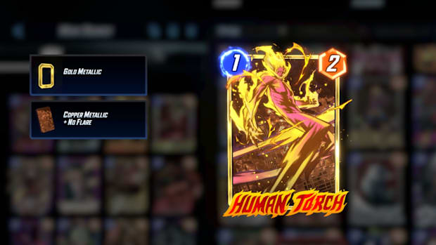 Human Torch's front card image in Marvel Snap.