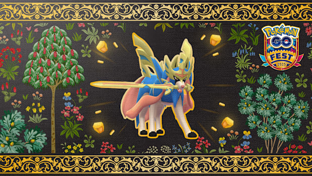 Forma de espada coronada zacian
