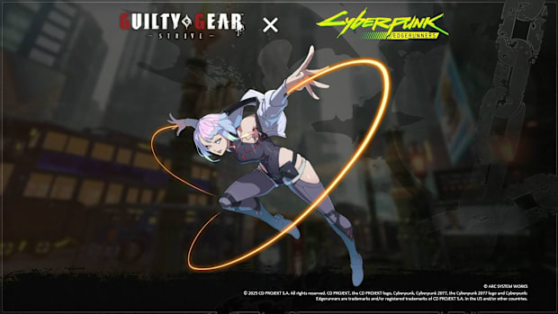 Lucy from Cyberpunk Edgerunners in Guilty Gear Strive