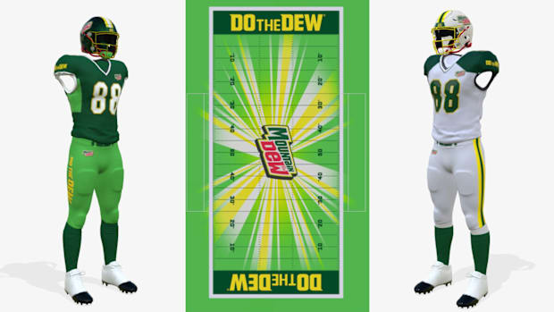 College Football 26 MTN Dew Team Builder