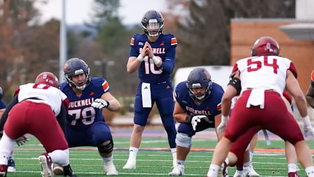 Bucknell quarterback Ralph Rucker IV