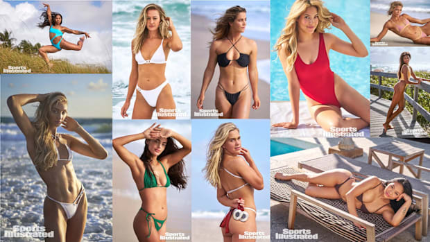 Jordan Chiles, Nelly Korda, Caroline Marks, Eileen Gu, Anna Hall, Cameron Brink, Toni Breidinger, Ali Truwit, Gabby Thomas an