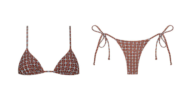 Patterned bikini
