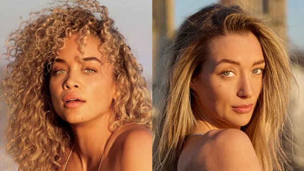 Jasmine Sanders and Penny Lane were photographed by Derek Kettela in Zurich, Switzerland. 