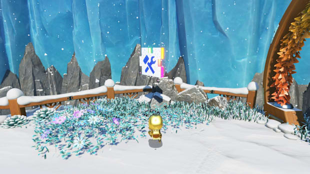 A puzzle piece on the Frozen Meal level.