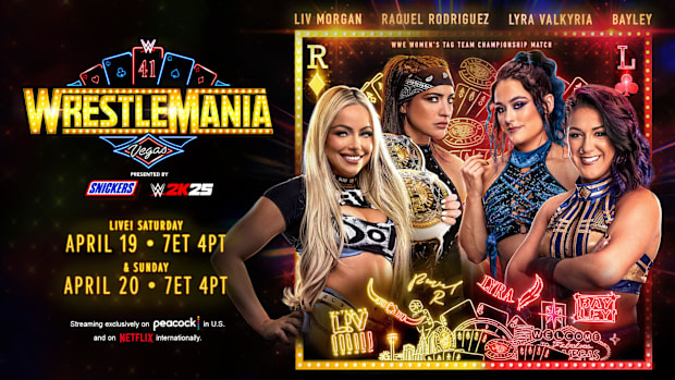 Liv Morgan & Raquel Rodriguez vs. Lyra Valkyria & Bayley